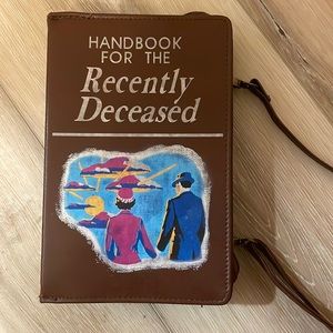 HANDBOOK FOR THE RECENTLY DECEASED CROSSBODY BAG FROM BEETLEJUICE